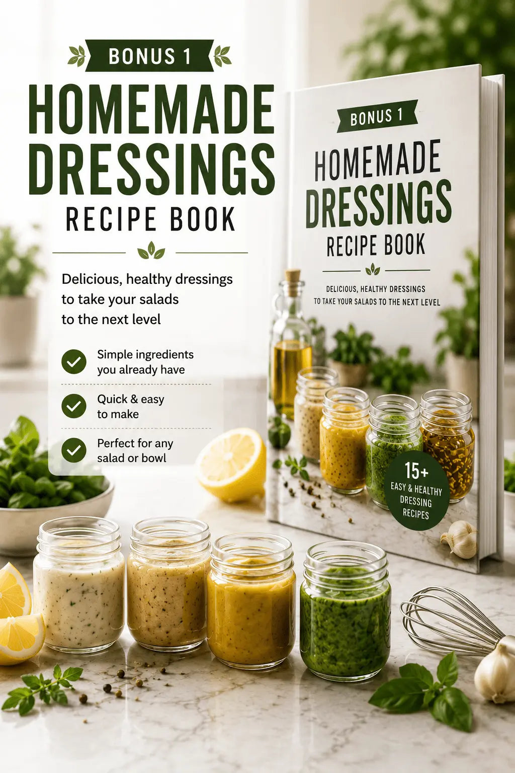 The Salad Jar Method + 3 Bonus Books🎁